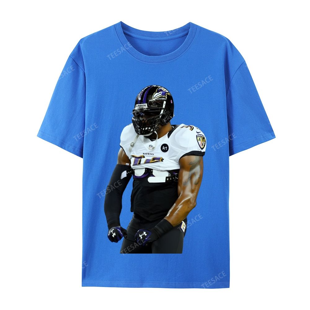 RAVENS Lamar Jackson Casual Short Sleeve T-Shirt 