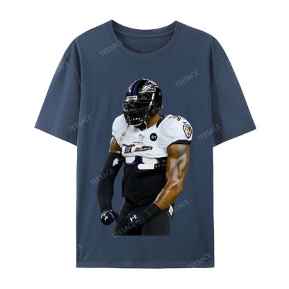 RAVENS Lamar Jackson Casual Short Sleeve T-Shirt 