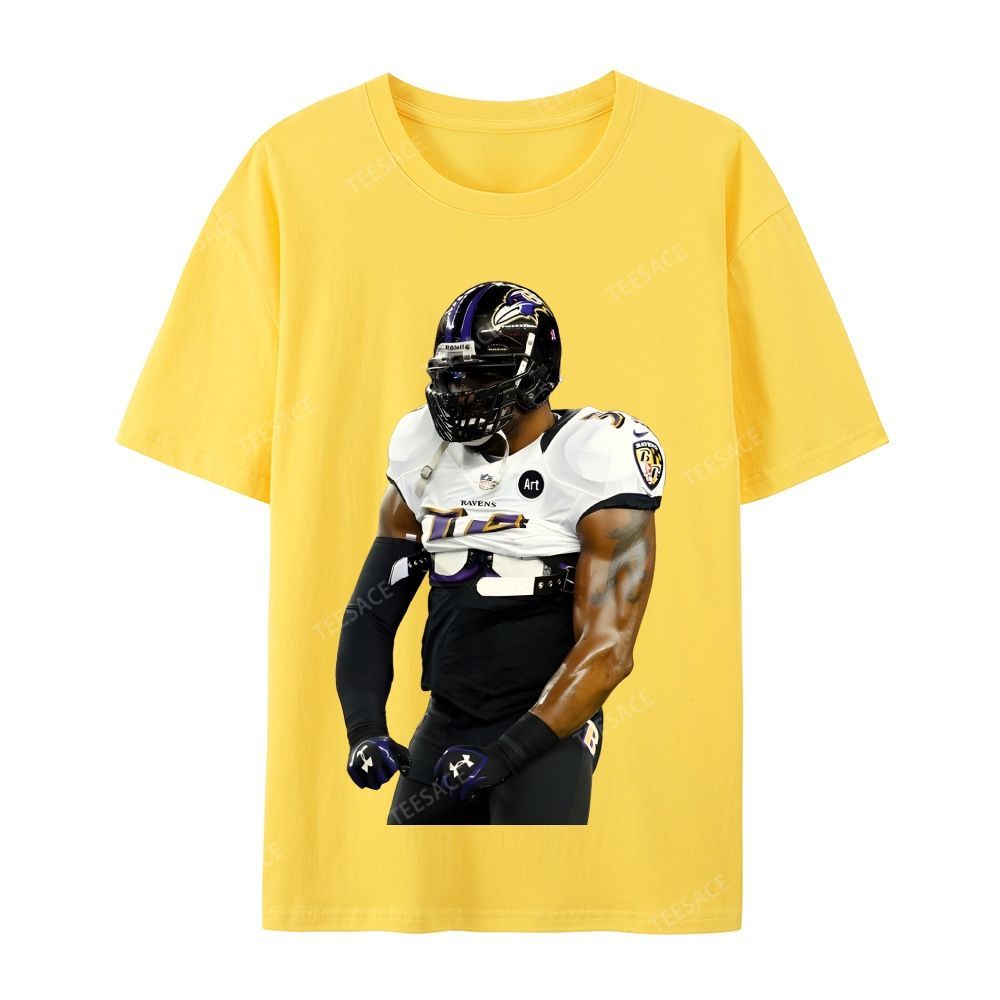 RAVENS Lamar Jackson Casual Short Sleeve T-Shirt 