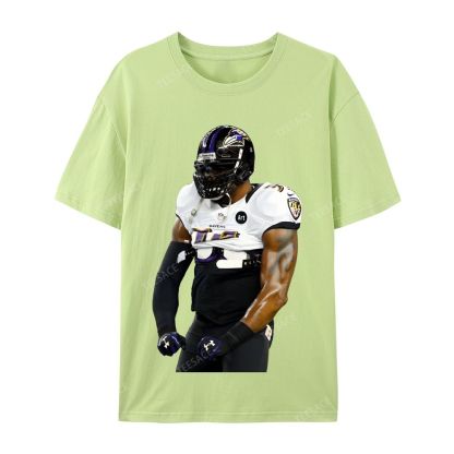 RAVENS Lamar Jackson Casual Short Sleeve T-Shirt 