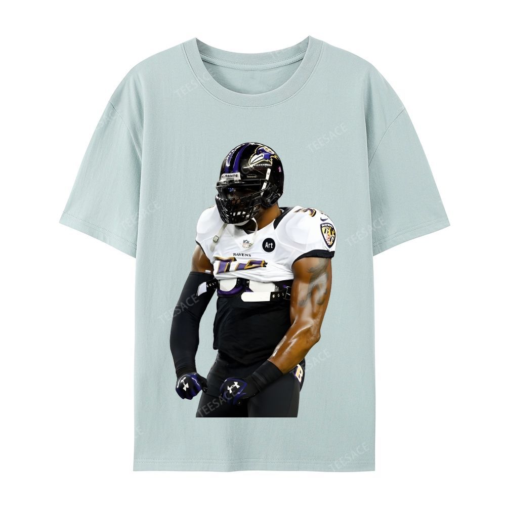 RAVENS Lamar Jackson Casual Short Sleeve T-Shirt 