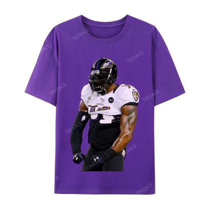 RAVENS Lamar Jackson Casual Short Sleeve T-Shirt 