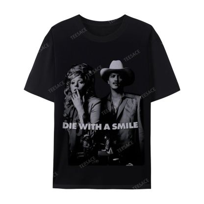 Lady Gaga & Bruno Mars 2.0 TEE Casual Short Sleeve T-Shirt  