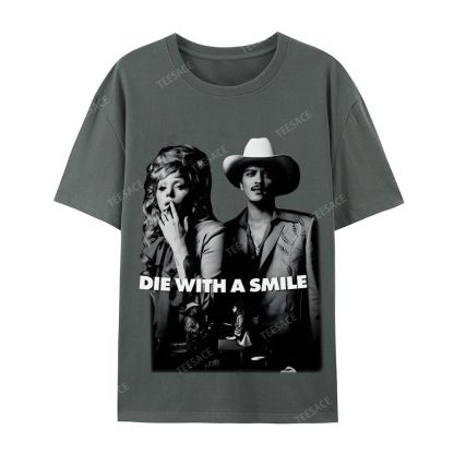 Lady Gaga & Bruno Mars 2.0 TEE Casual Short Sleeve T-Shirt  