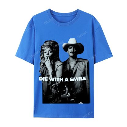 Lady Gaga & Bruno Mars 2.0 TEE Casual Short Sleeve T-Shirt  
