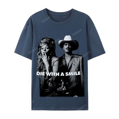 Lady Gaga & Bruno Mars 2.0 TEE Casual Short Sleeve T-Shirt  