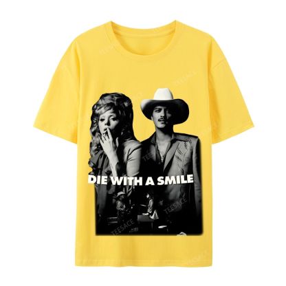 Lady Gaga & Bruno Mars 2.0 TEE Casual Short Sleeve T-Shirt  