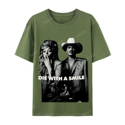 Lady Gaga & Bruno Mars 2.0 TEE Casual Short Sleeve T-Shirt  