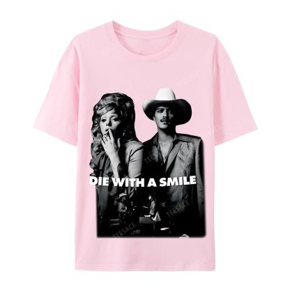 Lady Gaga & Bruno Mars 2.0 TEE Casual Short Sleeve T-Shirt  