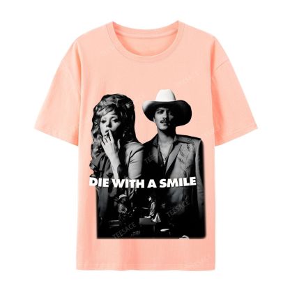 Lady Gaga & Bruno Mars 2.0 TEE Casual Short Sleeve T-Shirt  