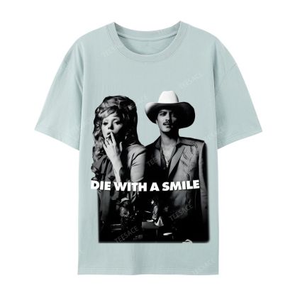 Lady Gaga & Bruno Mars 2.0 TEE Casual Short Sleeve T-Shirt  