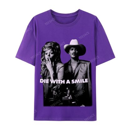 Lady Gaga & Bruno Mars 2.0 TEE Casual Short Sleeve T-Shirt  