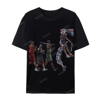 Unisex-Adult Ultra Cotton Washed T-Shirt Graphic NBA 2024 TEE