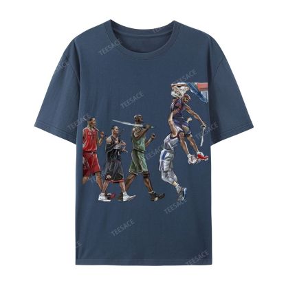 Unisex-Adult Ultra Cotton Washed T-Shirt Graphic NBA 2024 TEE