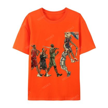 Unisex-Adult Ultra Cotton Washed T-Shirt Graphic NBA 2024 TEE