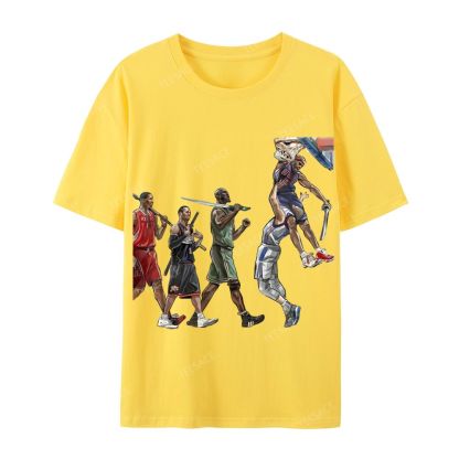 Unisex-Adult Ultra Cotton Washed T-Shirt Graphic NBA 2024 TEE