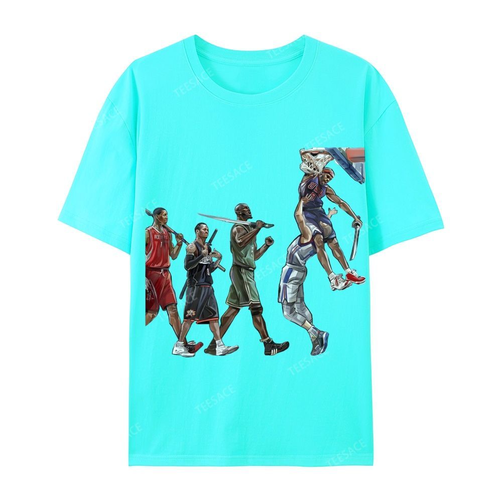 Unisex-Adult Ultra Cotton Washed T-Shirt Graphic NBA 2024 TEE
