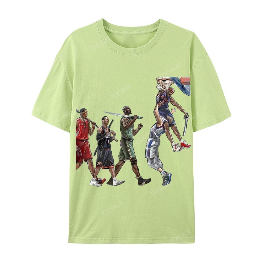 Unisex-Adult Ultra Cotton Washed T-Shirt Graphic NBA 2024 TEE