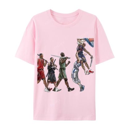 Unisex-Adult Ultra Cotton Washed T-Shirt Graphic NBA 2024 TEE