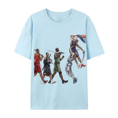 Unisex-Adult Ultra Cotton Washed T-Shirt Graphic NBA 2024 TEE