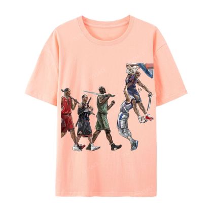 Unisex-Adult Ultra Cotton Washed T-Shirt Graphic NBA 2024 TEE