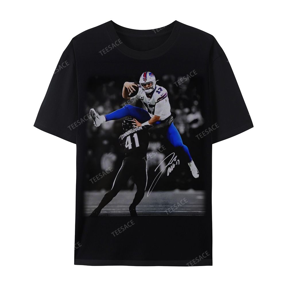 JOSH ALLEN Casual Short Sleeve T-Shirt  