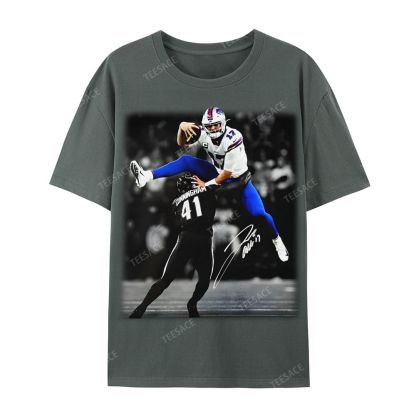 JOSH ALLEN Casual Short Sleeve T-Shirt  