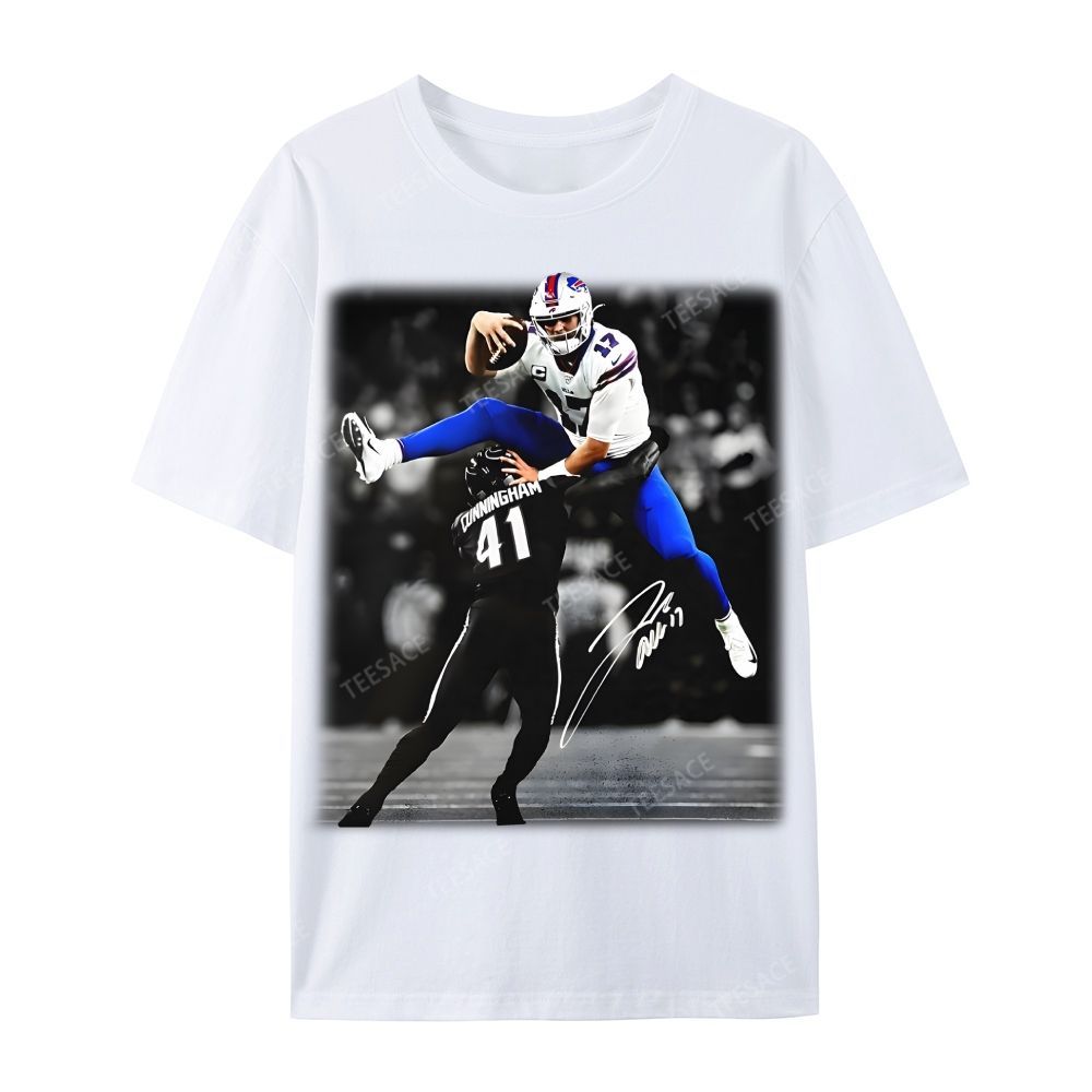 JOSH ALLEN Casual Short Sleeve T-Shirt  