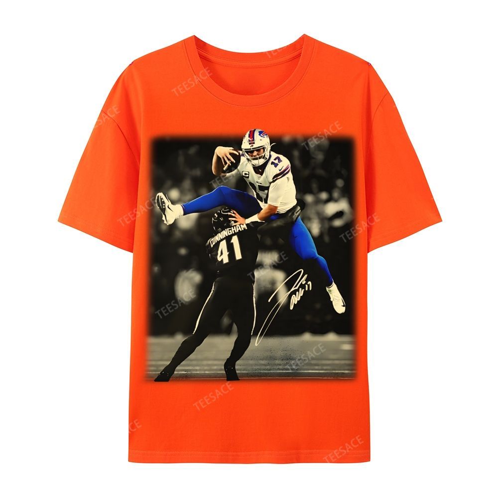 JOSH ALLEN Casual Short Sleeve T-Shirt  