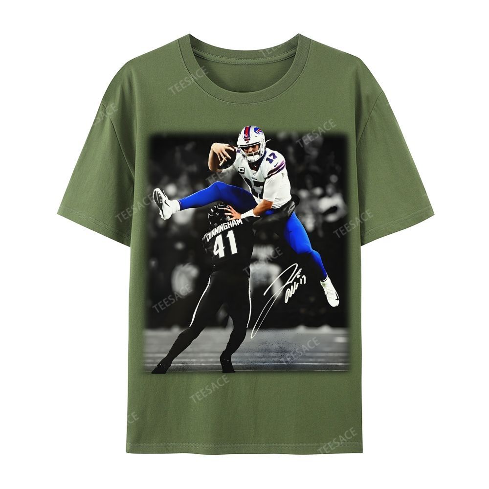 JOSH ALLEN Casual Short Sleeve T-Shirt  