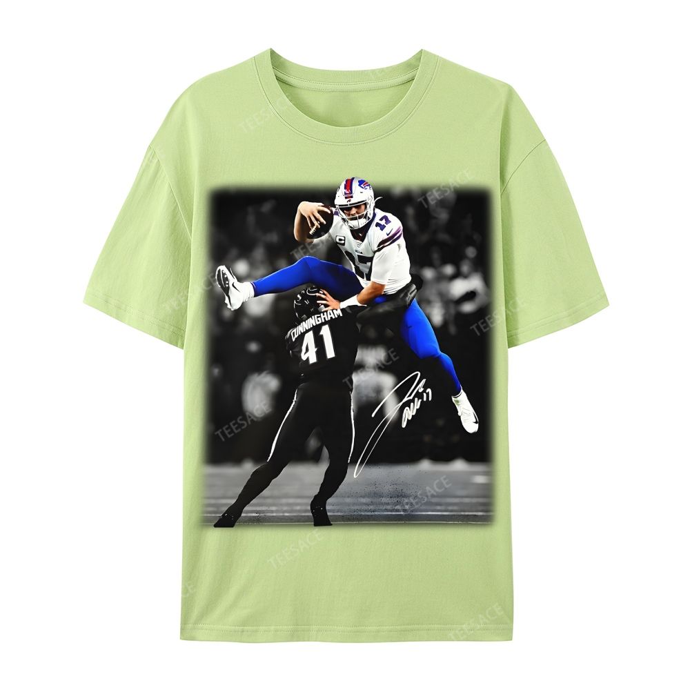 JOSH ALLEN Casual Short Sleeve T-Shirt  