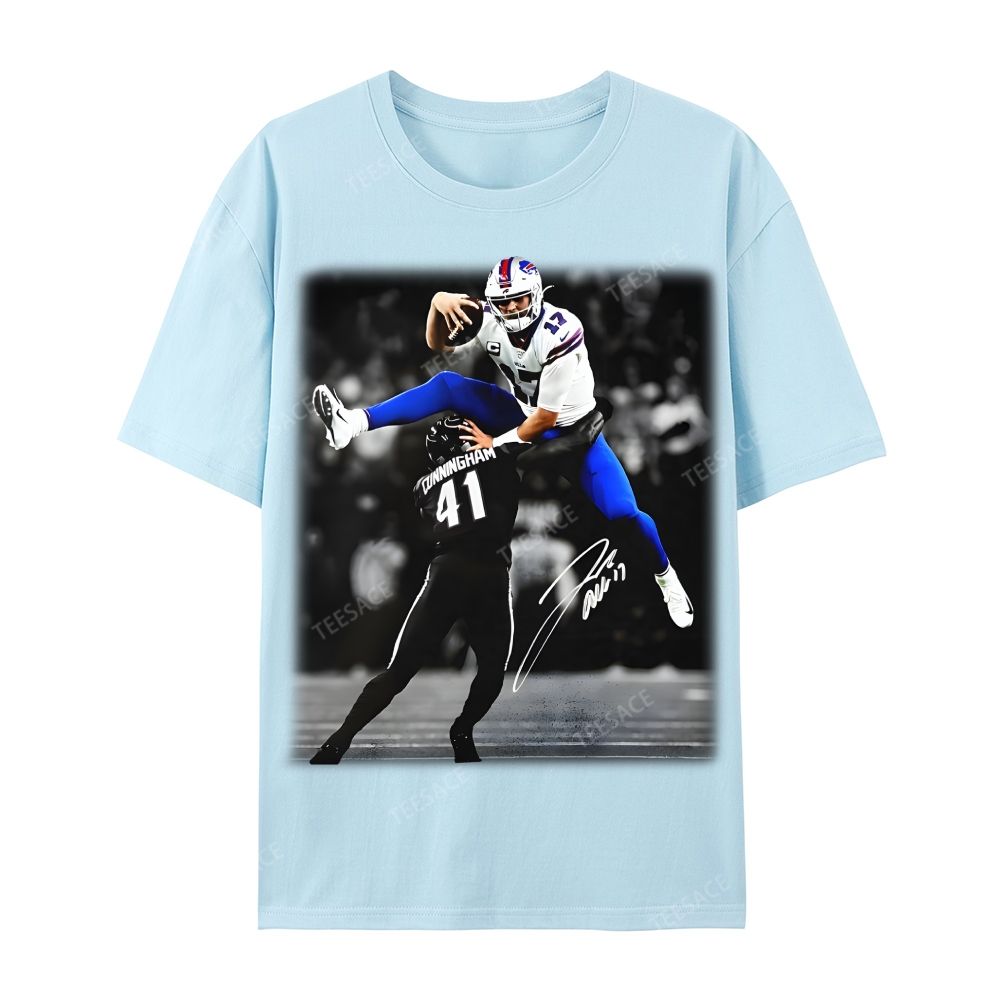 JOSH ALLEN Casual Short Sleeve T-Shirt  