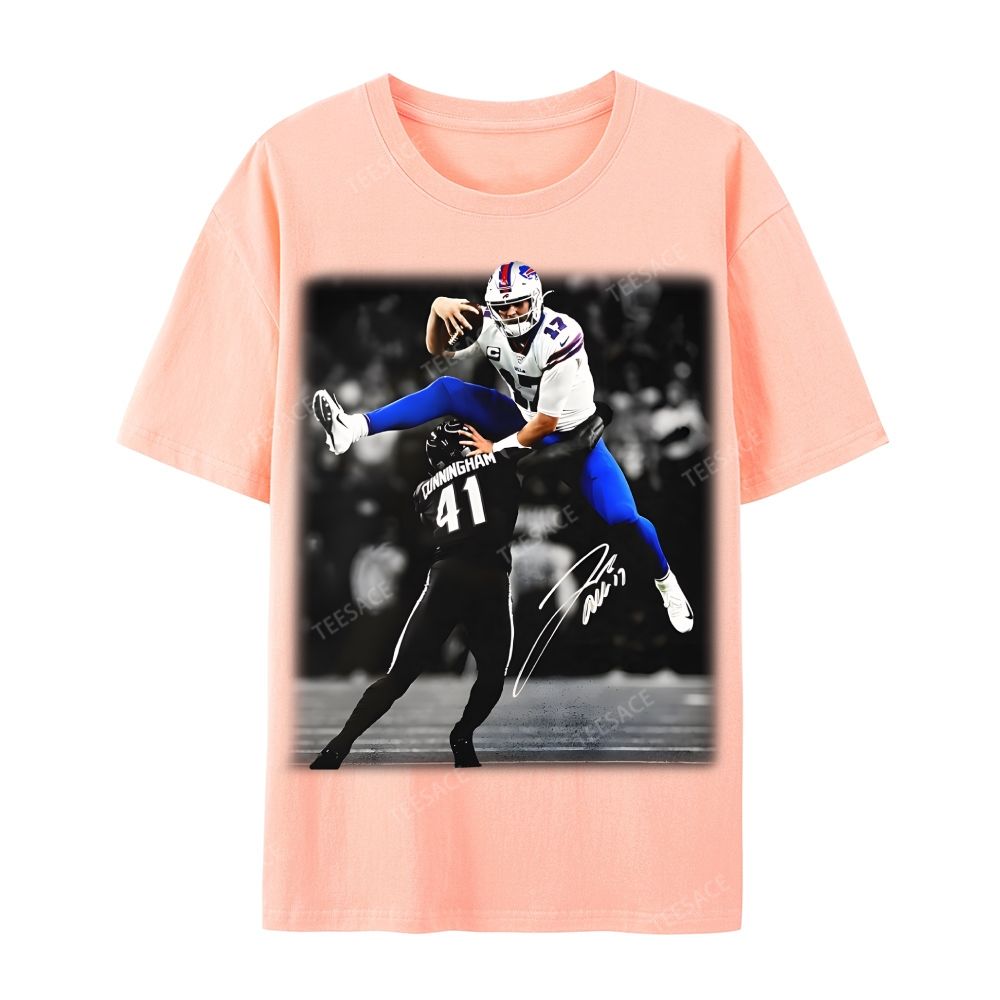 JOSH ALLEN Casual Short Sleeve T-Shirt  