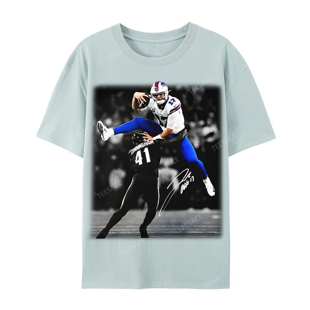 JOSH ALLEN Casual Short Sleeve T-Shirt  
