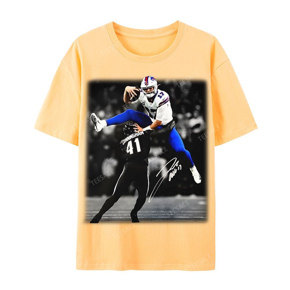 JOSH ALLEN Casual Short Sleeve T-Shirt  