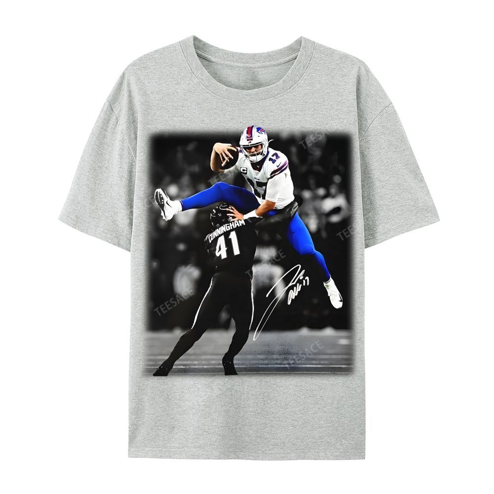 JOSH ALLEN Casual Short Sleeve T-Shirt  
