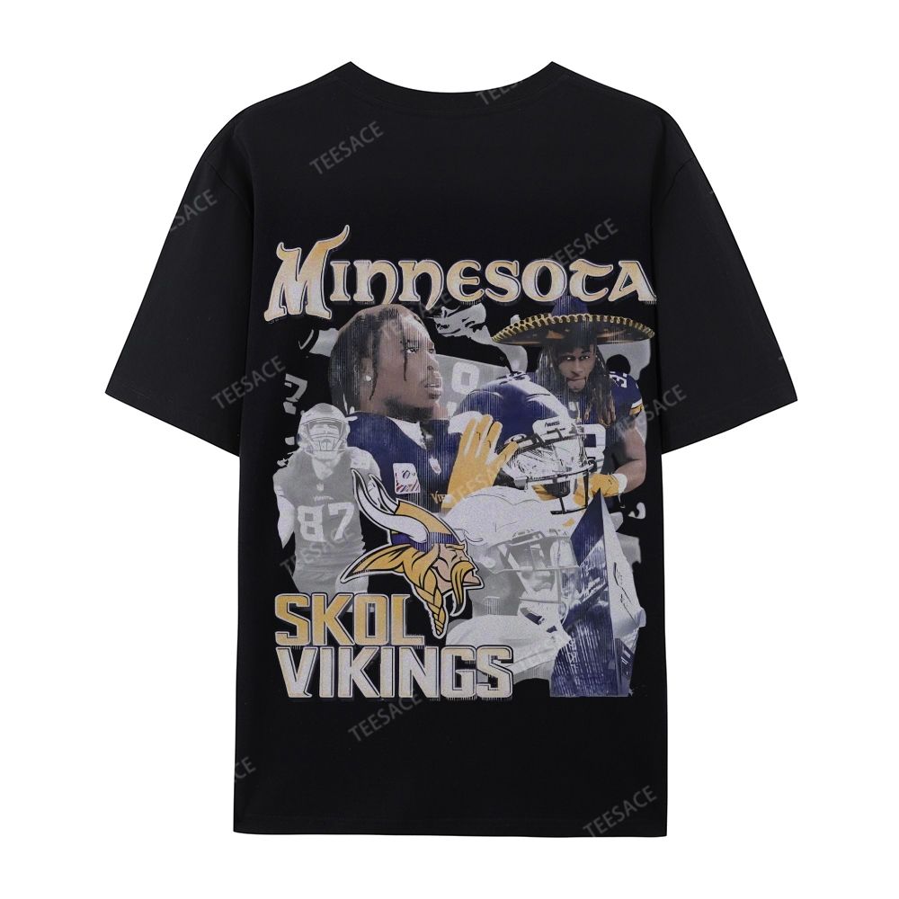 2024 VIKINGS TEE Casual Short Sleeve T-Shirt  