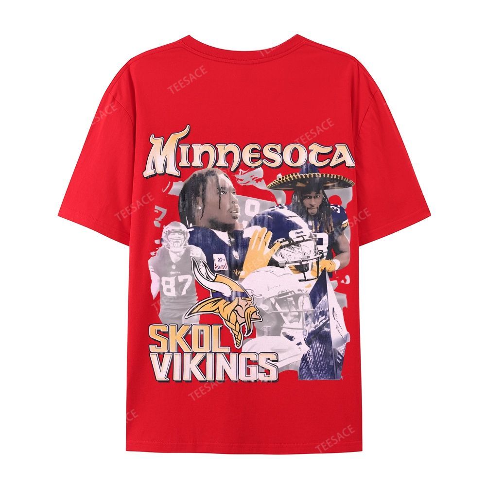 2024 VIKINGS TEE Casual Short Sleeve T-Shirt  