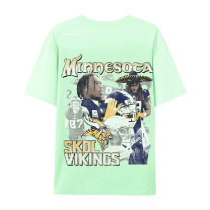 2024 VIKINGS TEE Casual Short Sleeve T-Shirt  
