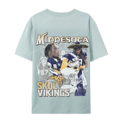 2024 VIKINGS TEE Casual Short Sleeve T-Shirt  