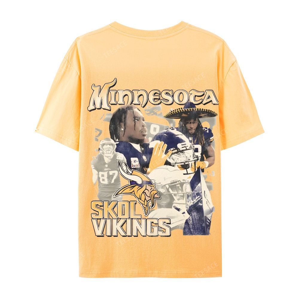 2024 VIKINGS TEE Casual Short Sleeve T-Shirt  
