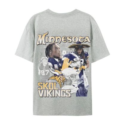 2024 VIKINGS TEE Casual Short Sleeve T-Shirt  