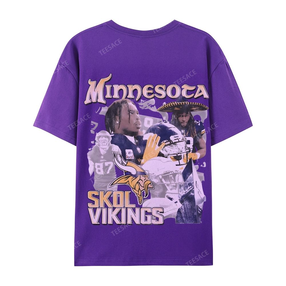 2024 VIKINGS TEE Casual Short Sleeve T-Shirt  