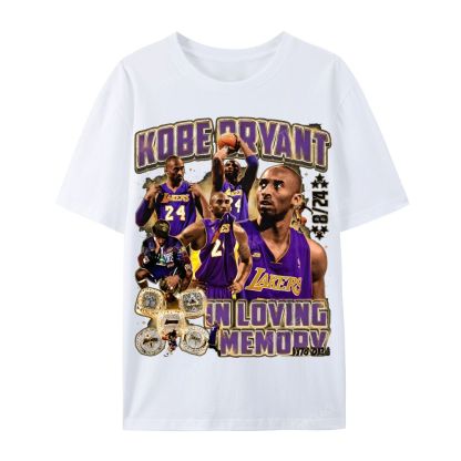 Kobe Tee Casual Short Sleeve T-Shirt  