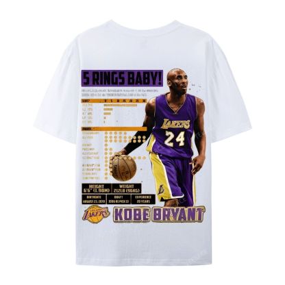 Kobe Tee Casual Short Sleeve T-Shirt  
