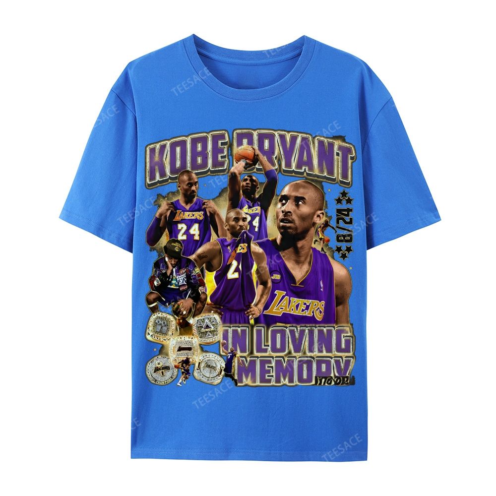Kobe Tee Casual Short Sleeve T-Shirt  