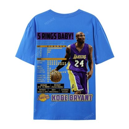Kobe Tee Casual Short Sleeve T-Shirt  