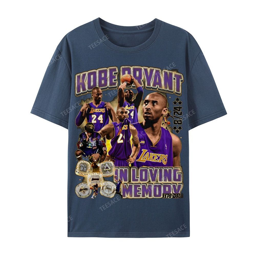 Kobe Tee Casual Short Sleeve T-Shirt  