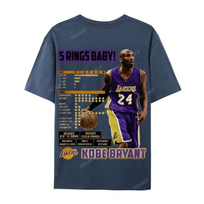 Kobe Tee Casual Short Sleeve T-Shirt  