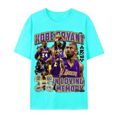 Kobe Tee Casual Short Sleeve T-Shirt  